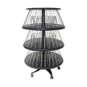 Chart Binder Carousel, 90-Space Floor Model