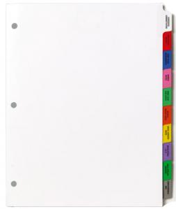Home Health Care - Chart Divider Set