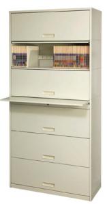 Locking File Cabinet - Modular Design