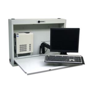 Computer Wall Station with Articulating Arm