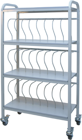 mobile_chart_ringbinder_storage_rack_cart